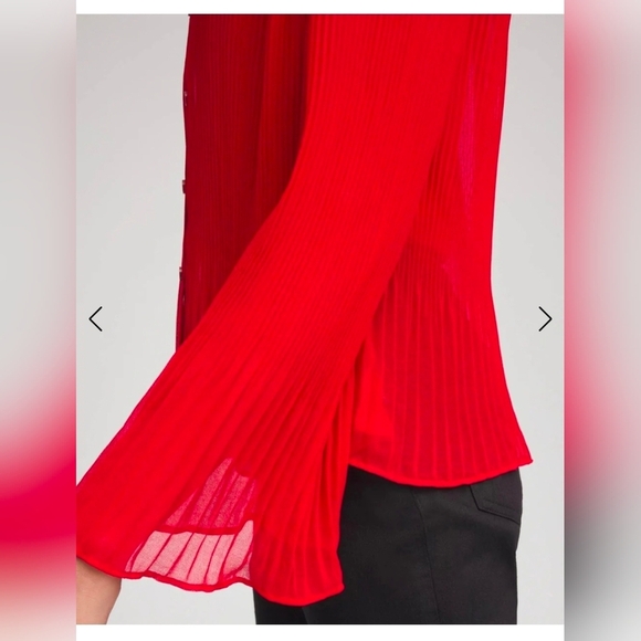 a new day Tops - a new day Red Blouse